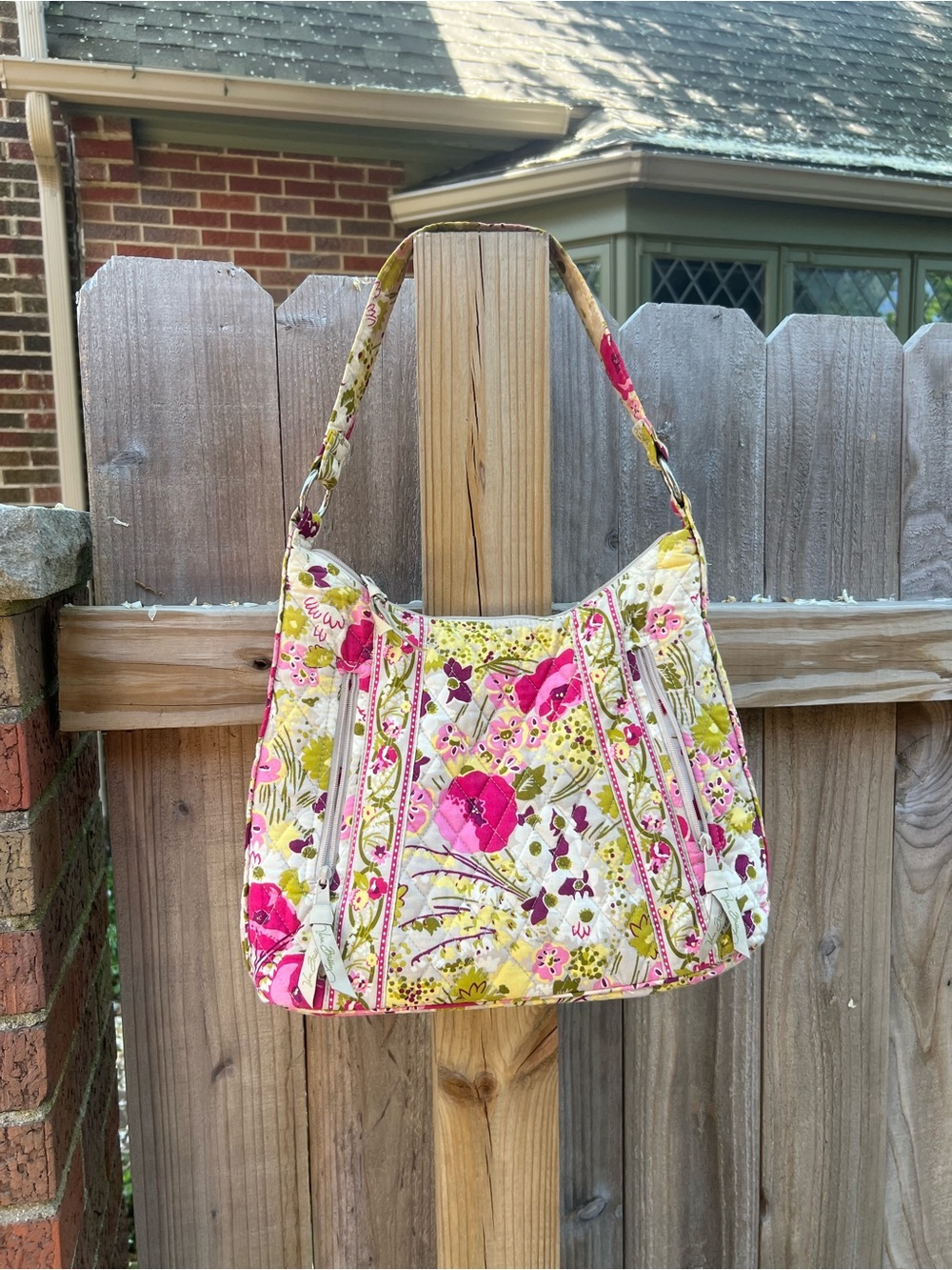 Vera Bradley ‘Make Me Blush’ Quilted Shoulder Bag - Picture 10 of 10